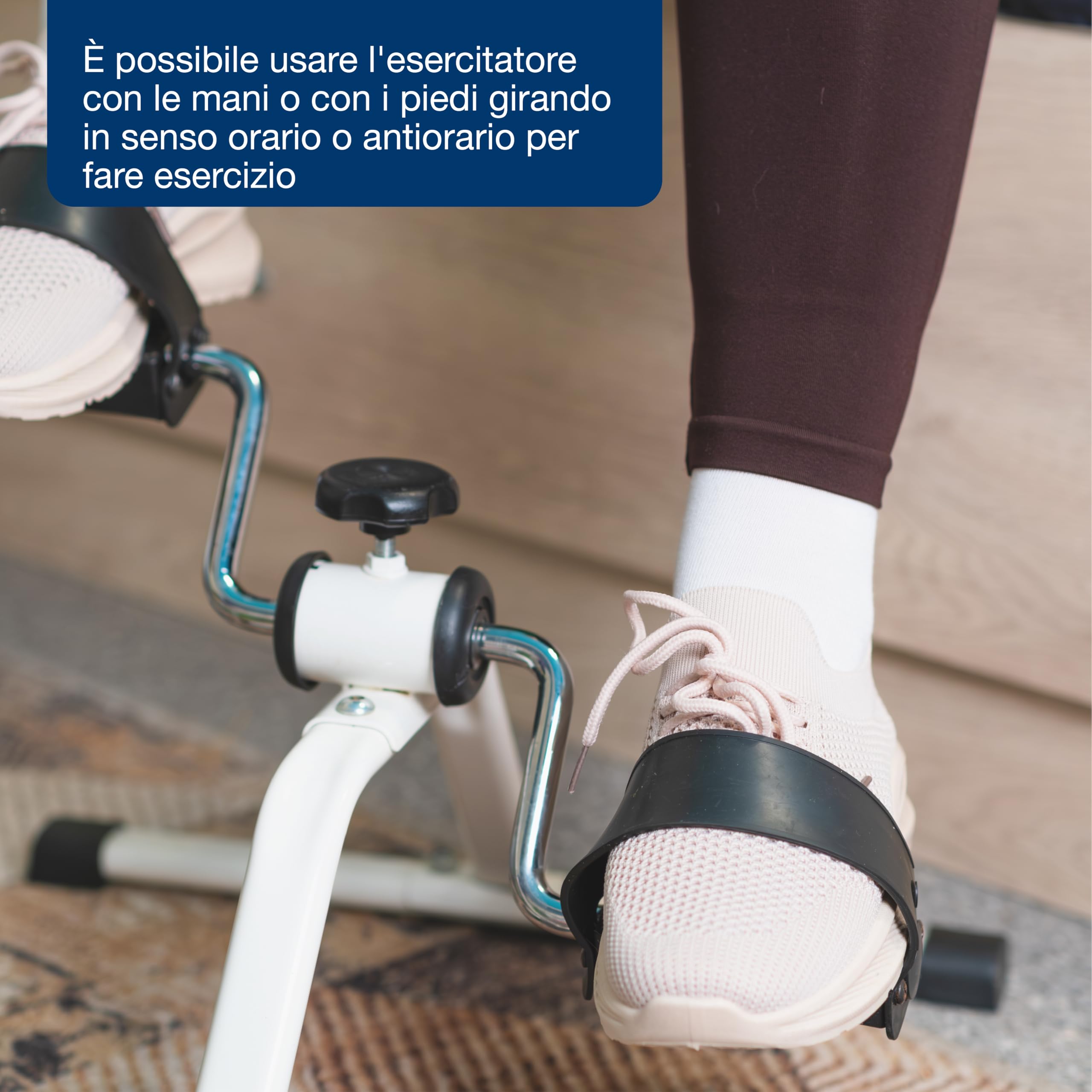 GIMA - Esercitatore a pedale basic, per allenamenti cardiovascolari moderati, 43150