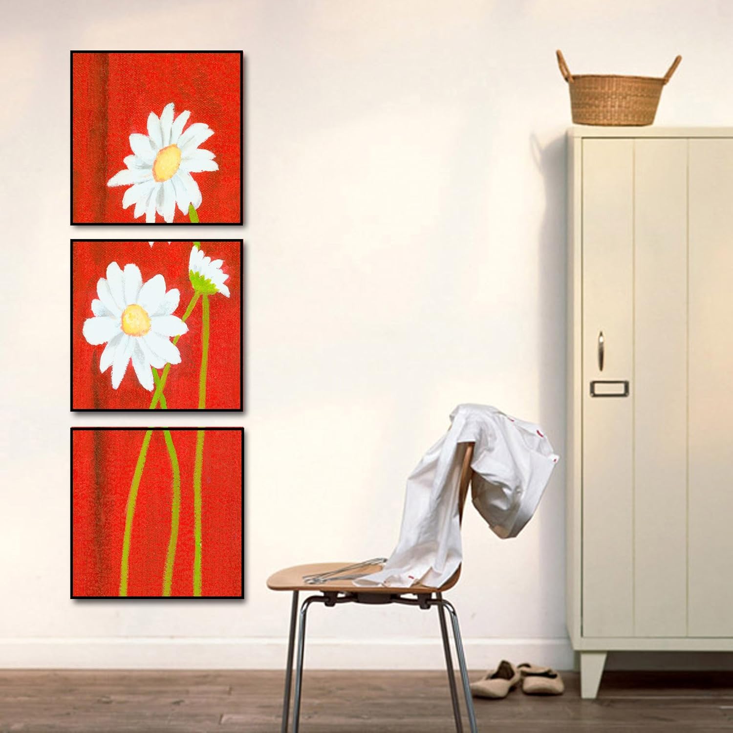 Tejal Creation 3 Set Wall Decore Individual Photo Frame (14"x14" x 1/2