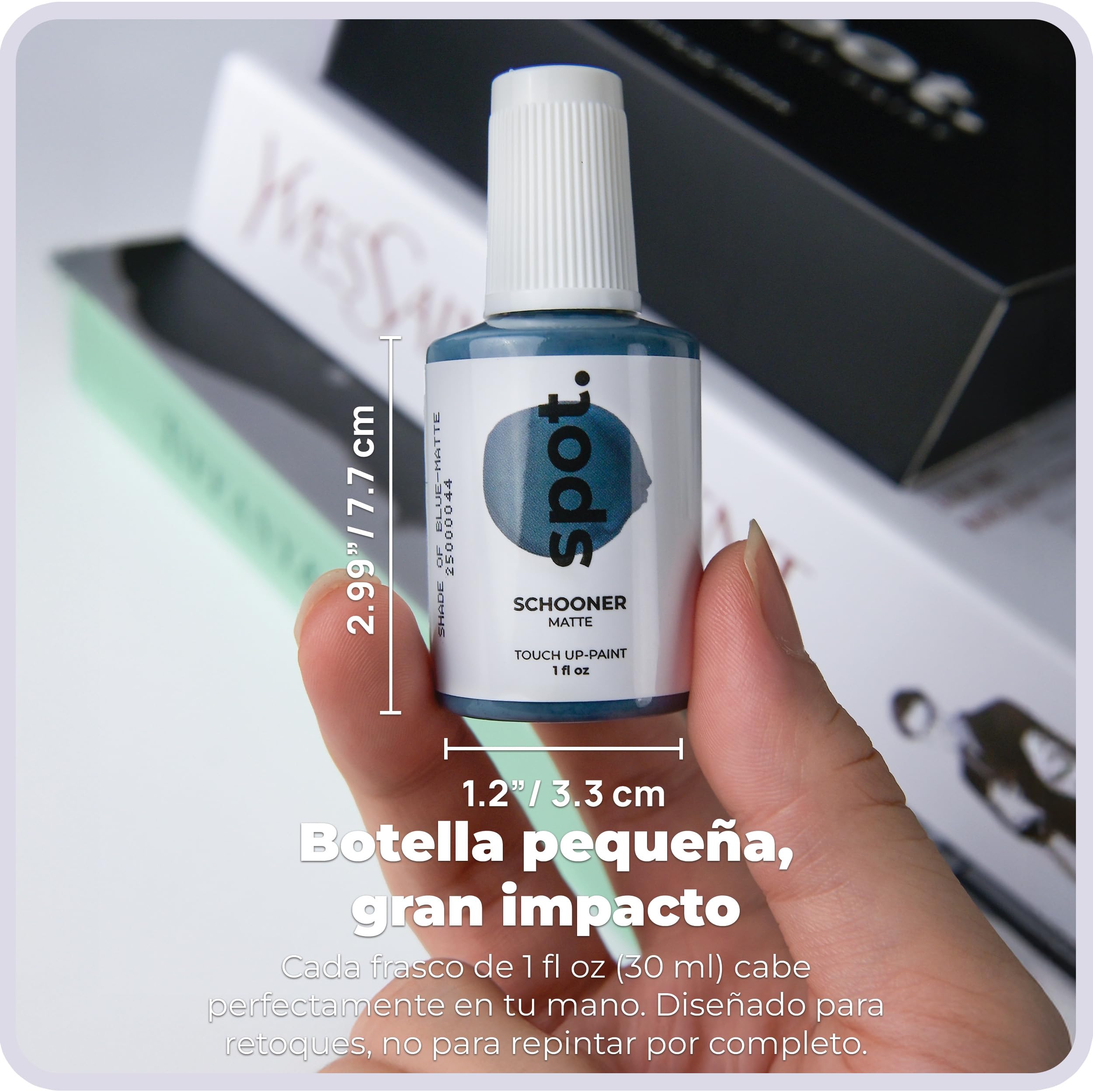 Spot. Touch Up-Paint, Matte Finish, For Cabinets, Walls, Windows, Doors, And Furniture, 3 Color Kit Matches 90% Of Surfaces, Gre - View #6