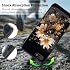 Designed for Cloud Mobile Stratus C5 / Cloud Mobile Stratus C5 Elite Case Case with Finger Expanding Stand Holder, Soft Silicone TPU Phone Cover Shockproof Protective, Bee