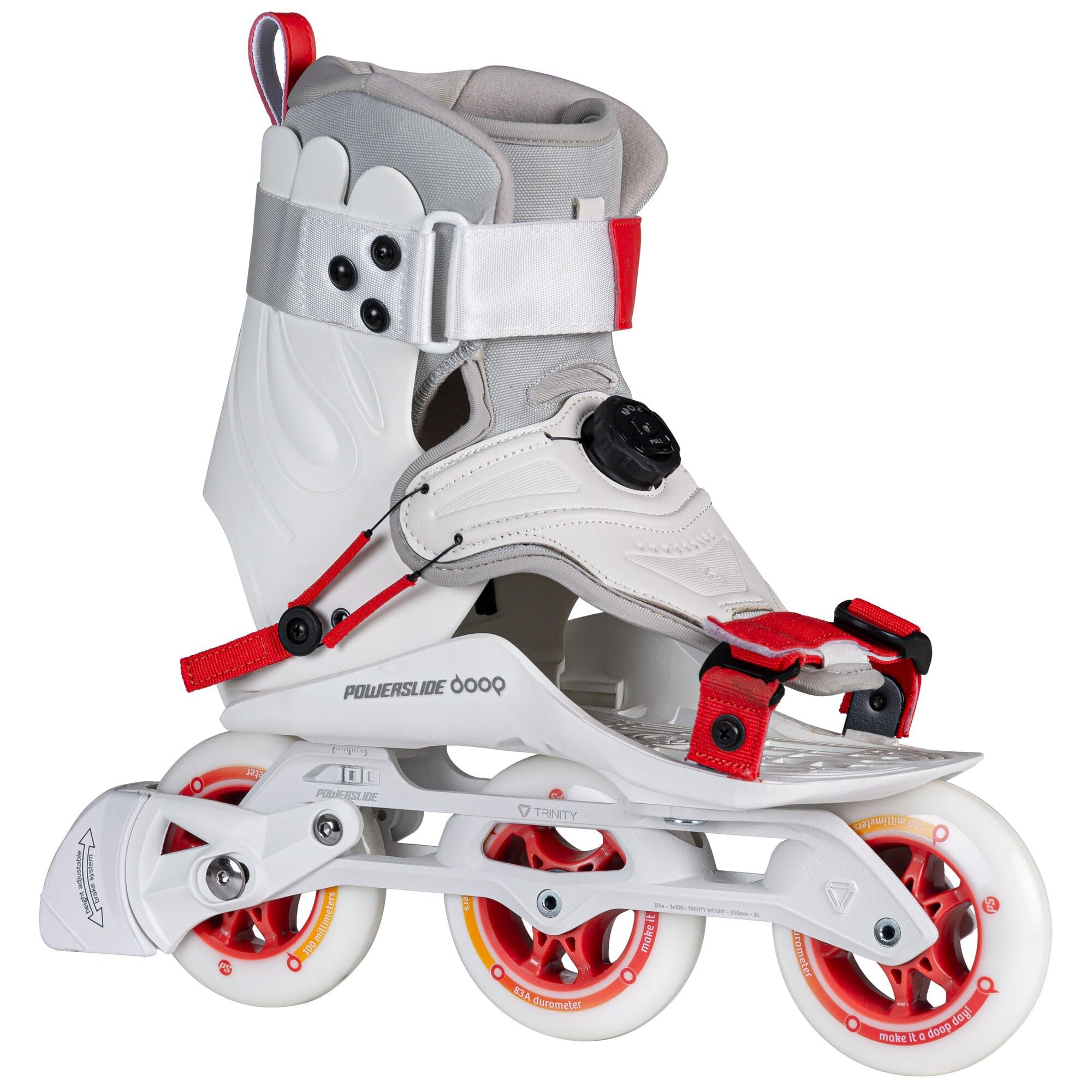 Powerslide Inline Skate Doop Urban 100 per fitness e urbano, per uomo e donna