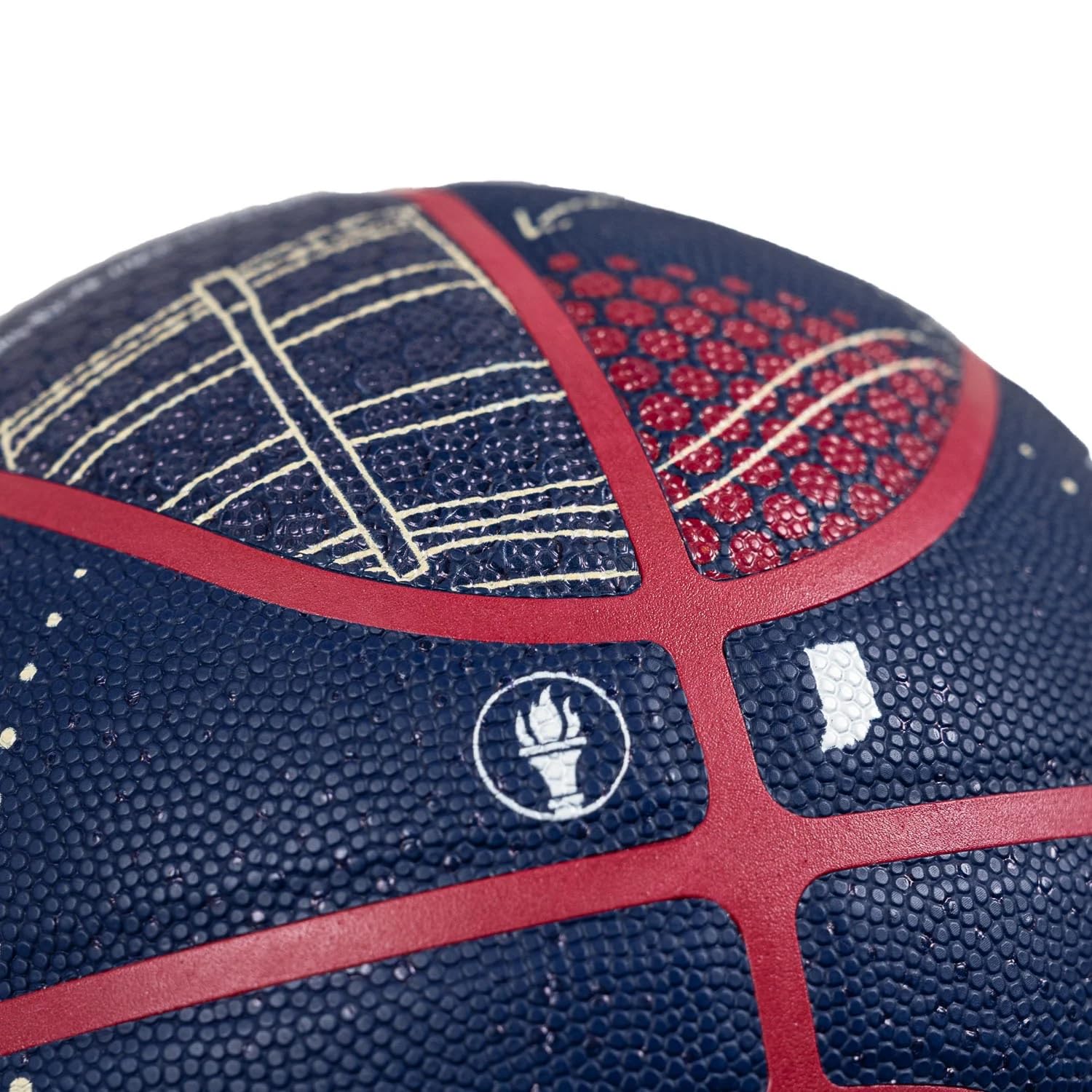 Wilson NBA All-Star 2024 Indianapolis Collector Ball WZ2015601XB - Balones de Baloncesto Unisex, Azul Marino, Talla 7 EU
