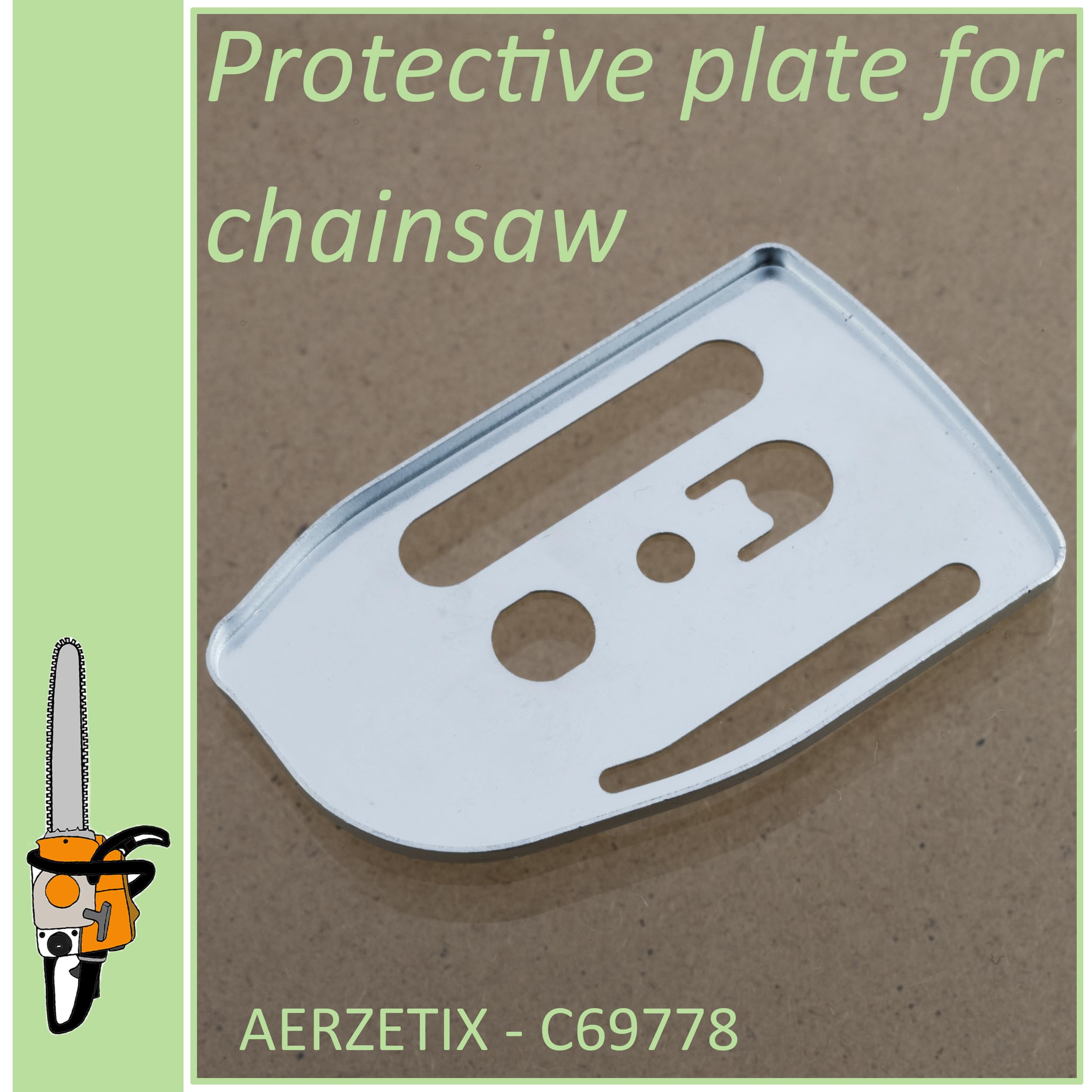 1pc Piastra Barra Guida Per Husqvarna 136 141 137 142 36