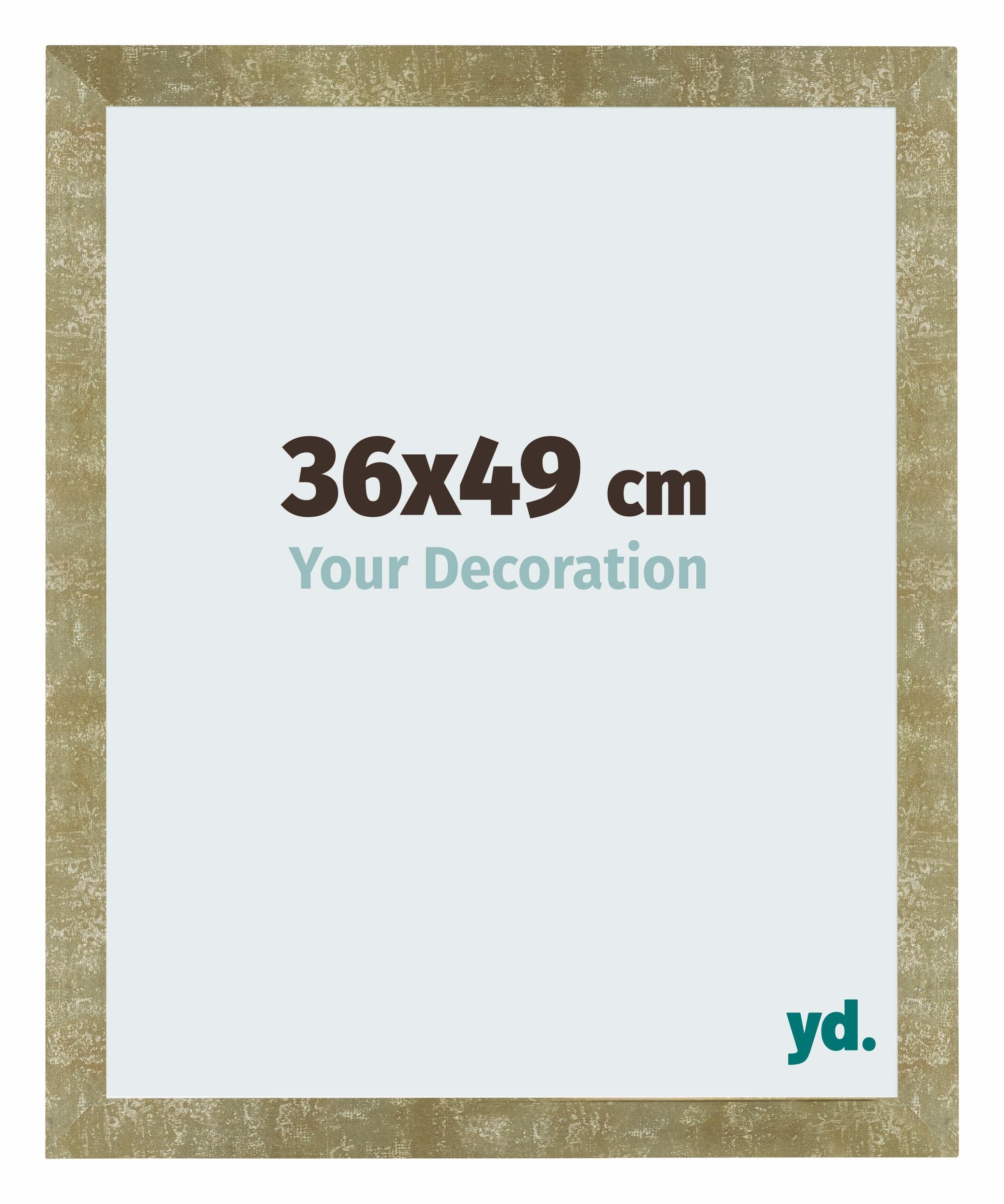 Your Decoration - Puzzle frame 36x49 - Gold Antique - Puzzle frame 500-1000 Pieces - MDF Photoframe - Mura