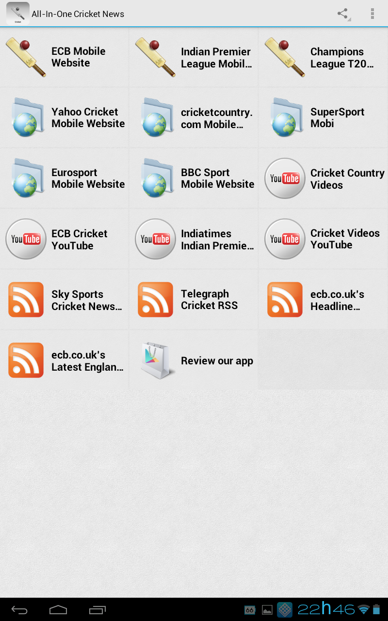All-In-One Cricket News - App on Amazon Appstore