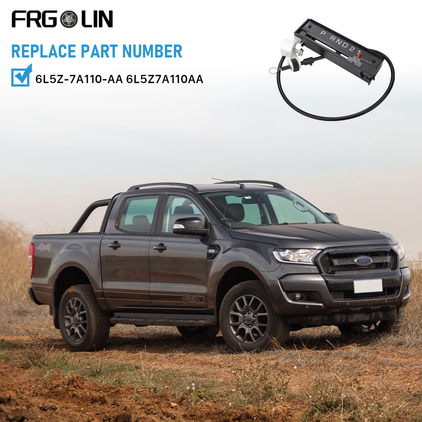 FRGOLIN Gear Shift Indicator Assembly Compatible with Ford Ranger