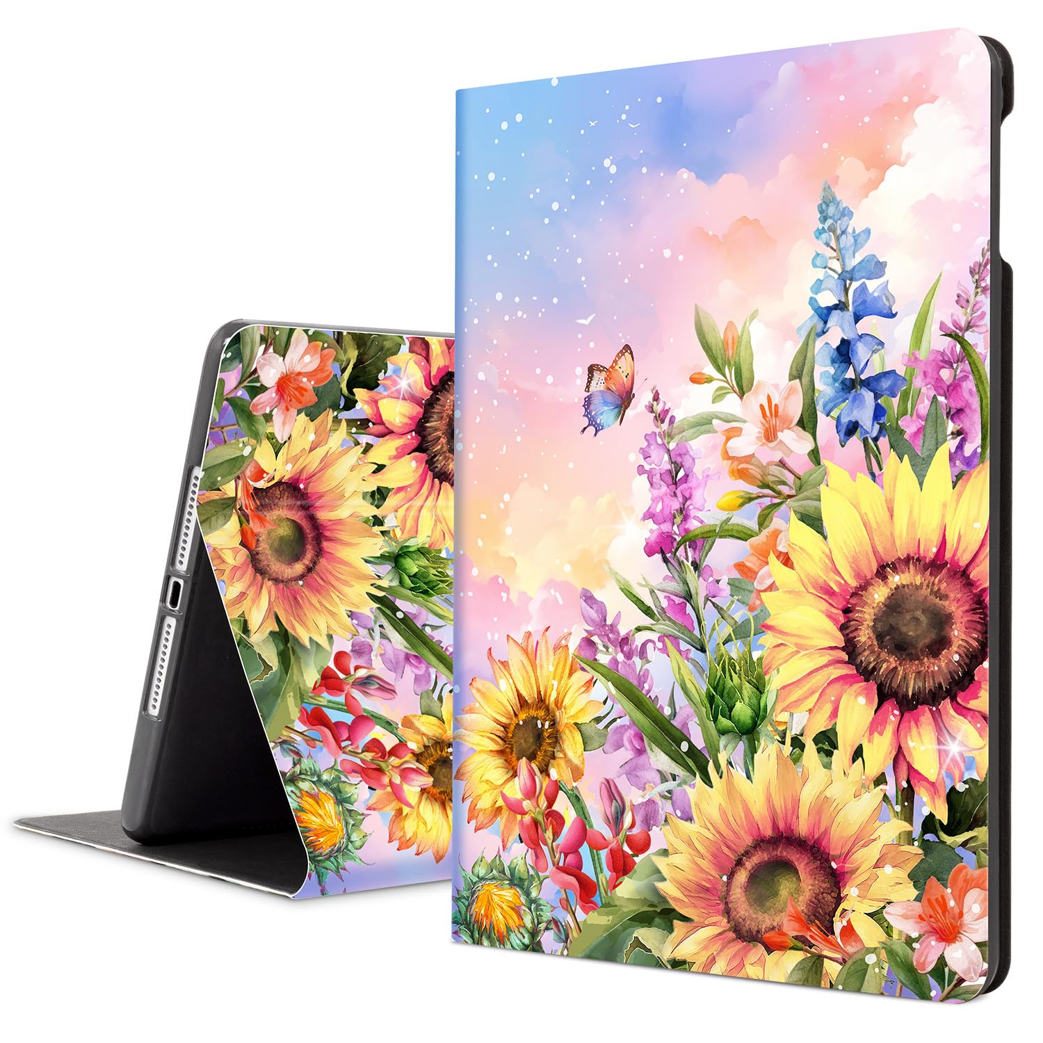 Lokigo Case for iPad 6th/5th Generation (2018/2017) 9.7 Inch, for iPad Air 2/Air 1 Gen, Protective iPad 9.7 Inch Soft TPU Back Cover for 6th/5th Gen