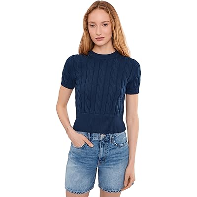 525 america Sky Cable Crew Neck Pullover