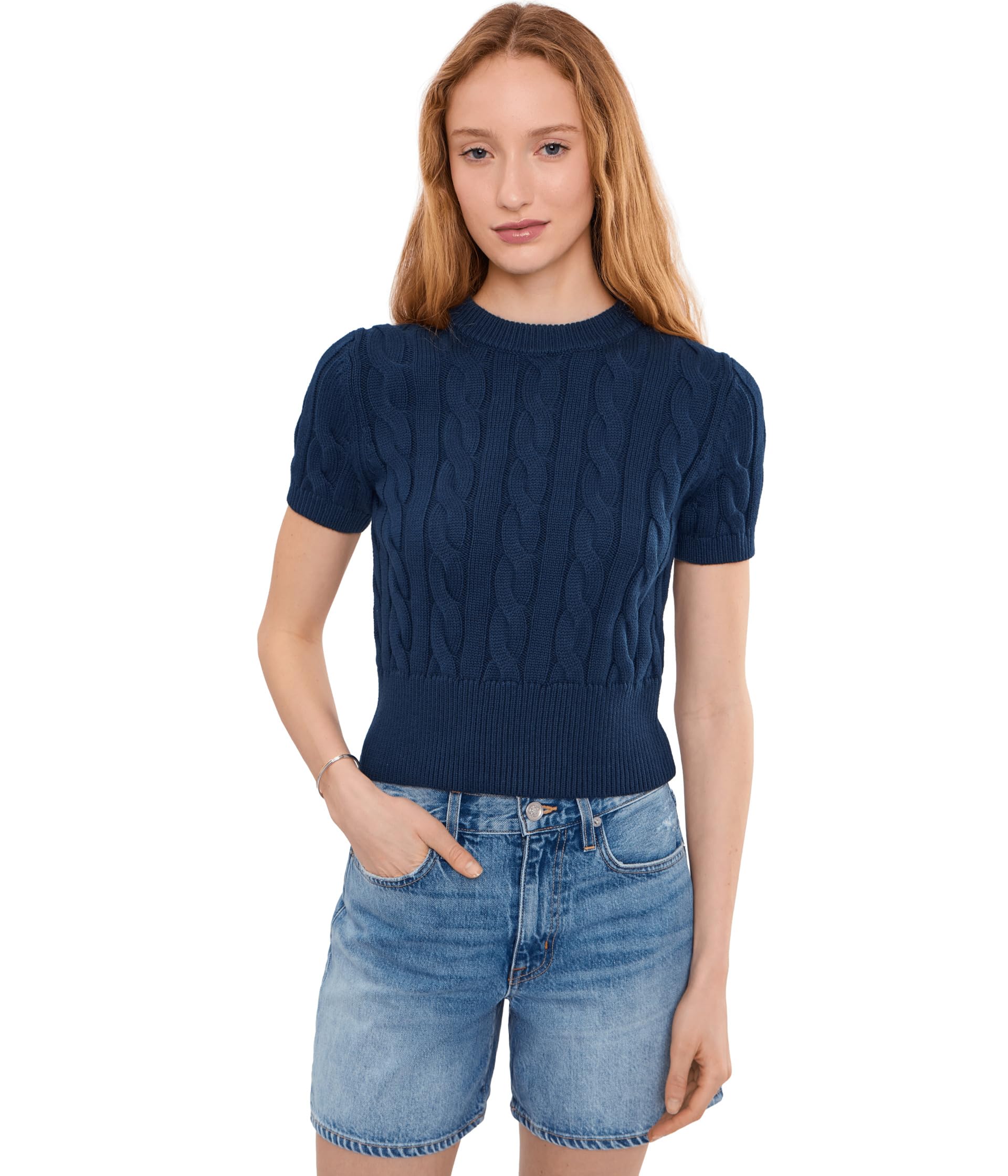 525 america Women's Sky Cable Crew Neck Pullover-picture-27