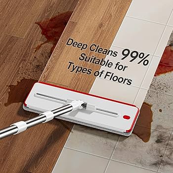 Amazon.com: HoMettler Mop and Bucket Set, Flat Mop and Bucket Amazon.com: HoMettler Mop and Bucket Set, Flat Mop and Bucket