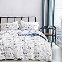 Vista 282 de CLOTHKNOW Juego de edredón de 3 piezas de color marrón caramelo, tamaño individual/individual XL, color terracota suave, color óxido con 2 fundas