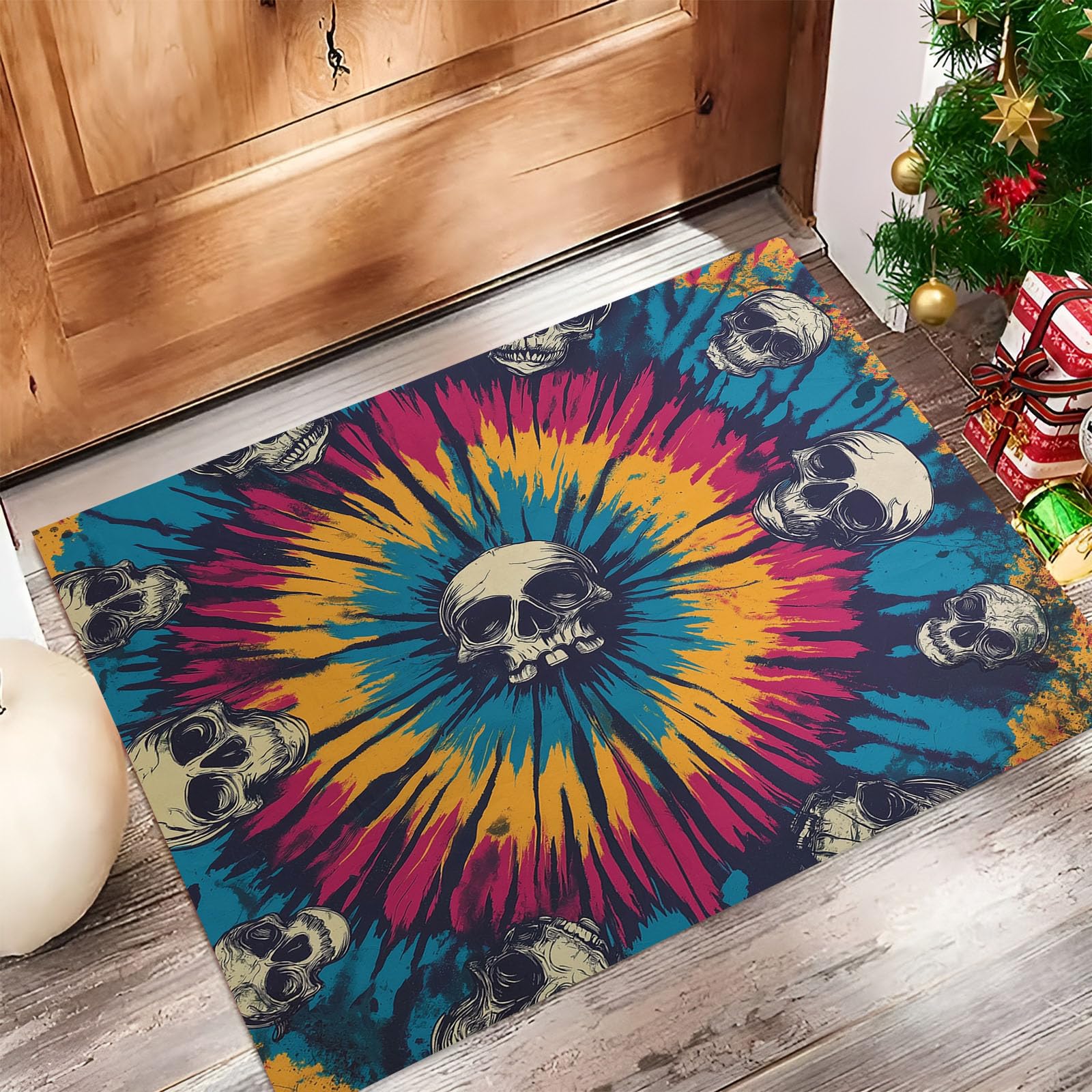 Paillasson intérieur lavable parfait pour porte avant et chiens