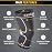 CAMBIVO 2 Pack Knee Brace, Knee Compression Sleeve for Men and Women, Knee Support for Running, Workout, Gym, Hiking, Sports (Pink,X-Large)