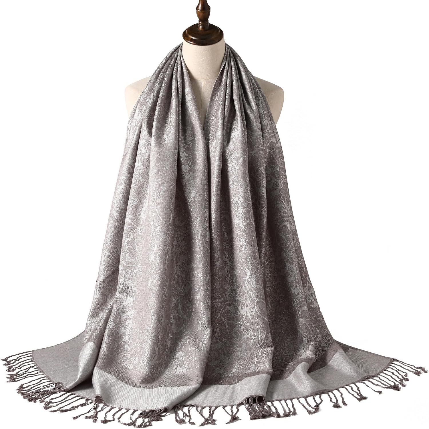Paisley Scarf Shawl Jacquard Wrap Stole image 4
