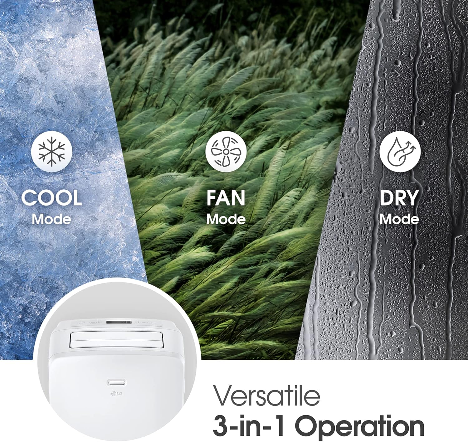 Lg 7000 Btu (Doe) / (10500 Ashrae) Portable Air Conditioners...