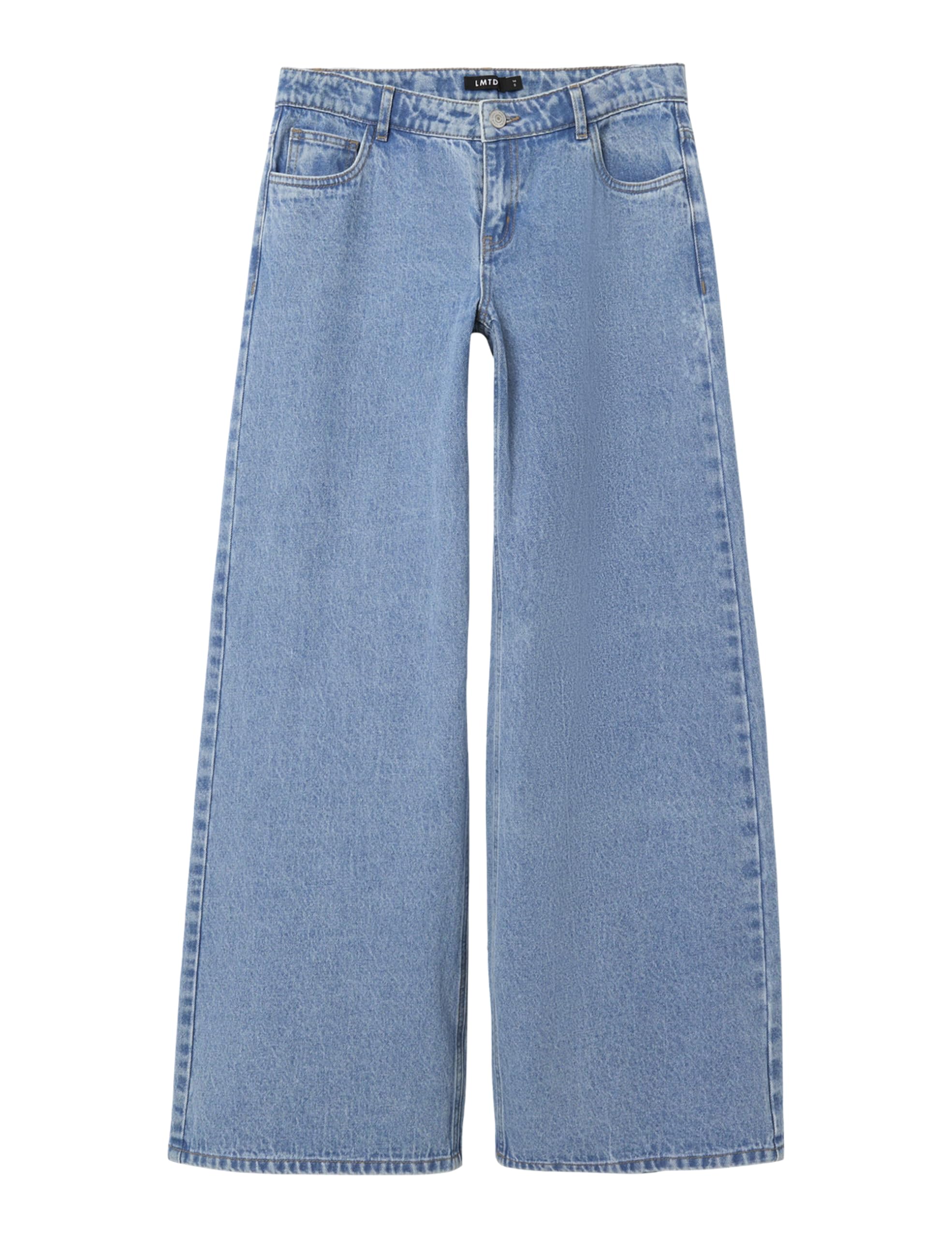 Nlfkizza DNM Lw Wide Pant Noos, jasnoniebieski (light blue denim), 128