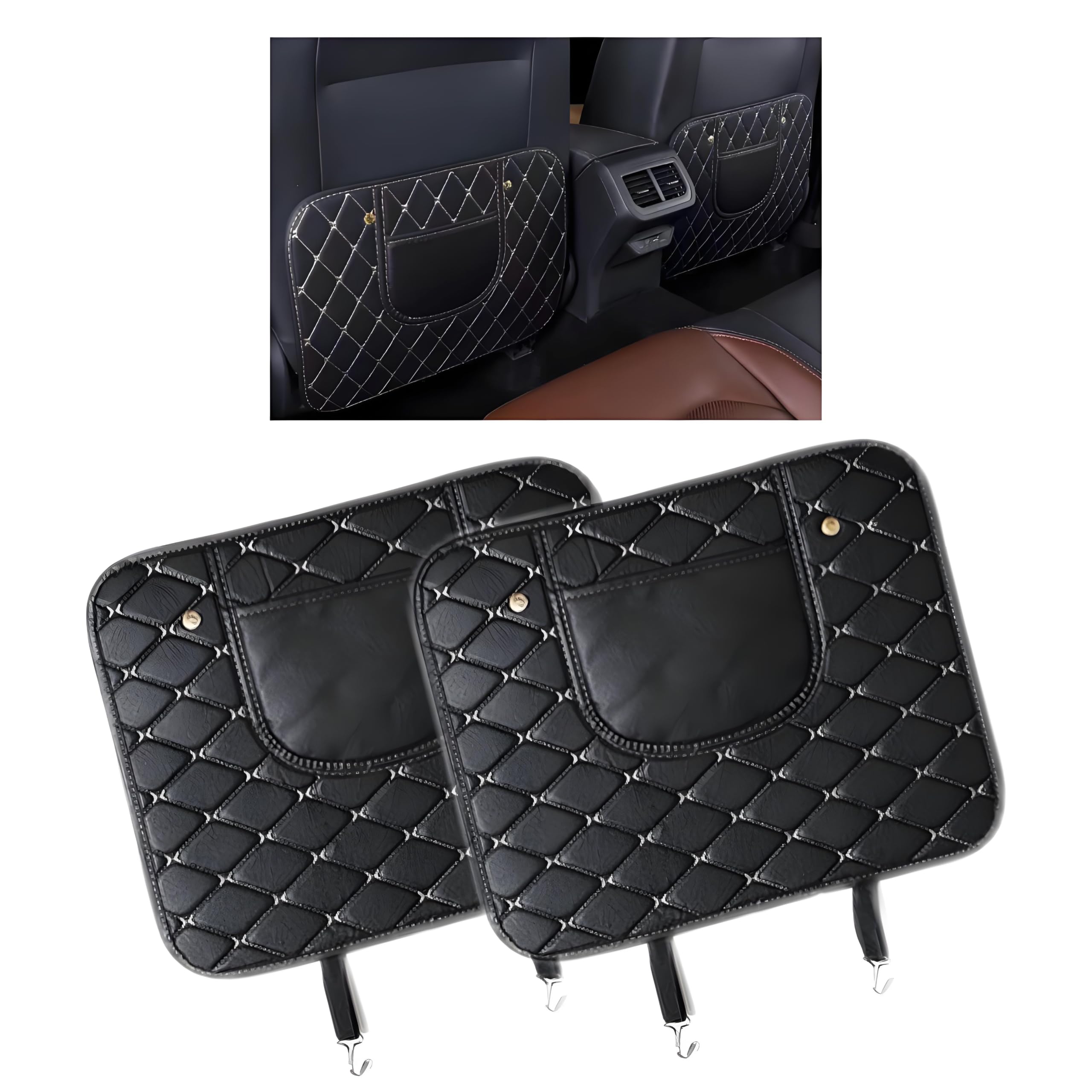 QIZUN Car Seat Back Protectors for Kids for Audi A5 S5 B10 FU Limousine et Avant 2024