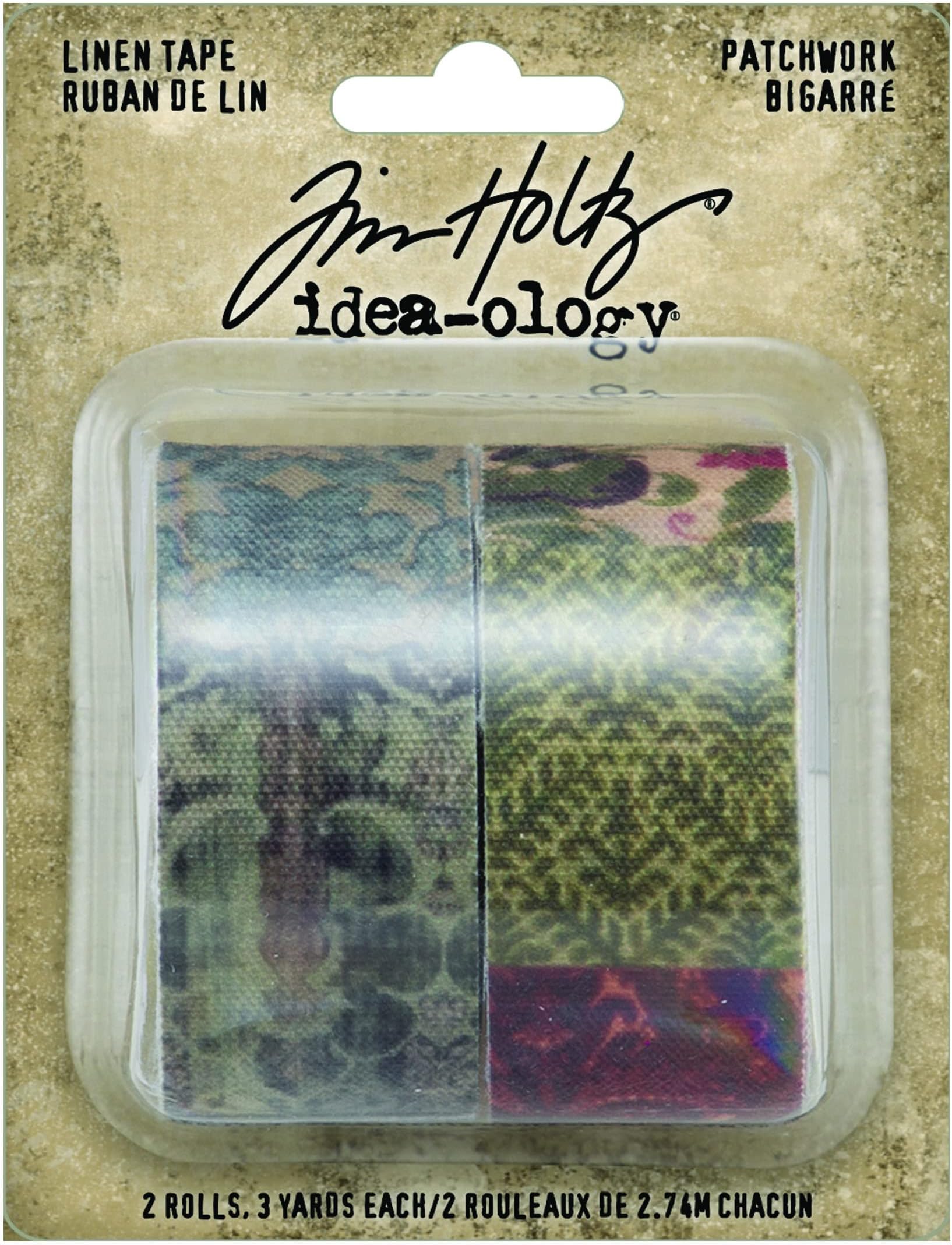 Tim Holtz Idea-ology Linen Tape Patchwork