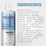 Nioxin Hair Fall Defense Shampoo | Activates Hair Follicles for Visibly Less Hair Loss| With Lauric Acid, Caffeine, Niacinamide and Sandalore