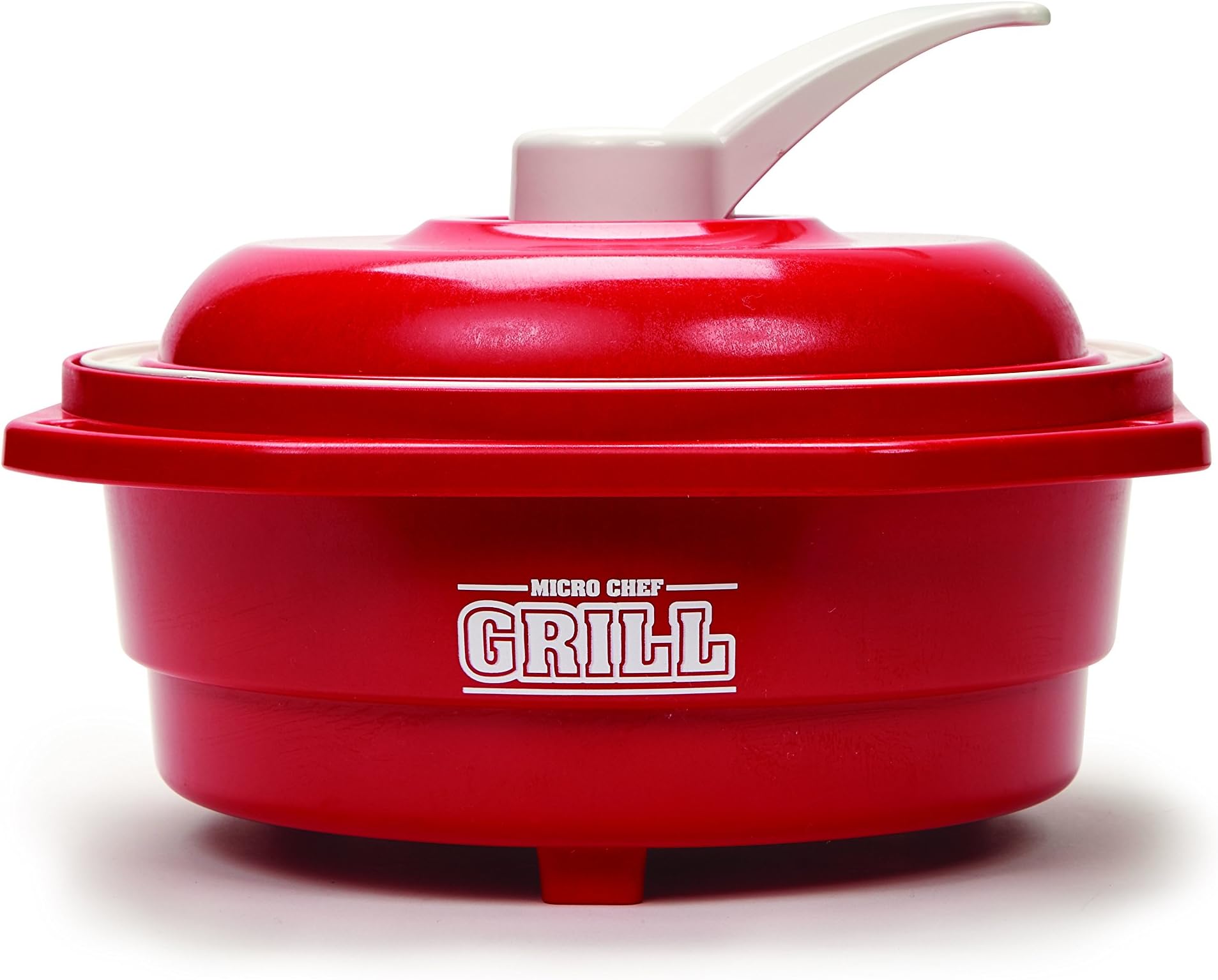 Micro Chef Grill Red, 27 x 27 x 17.5 cm