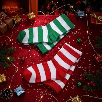 Tatuo 2 Pairs Striped Socks