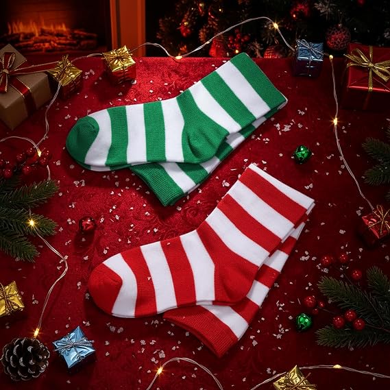 Tatuo 2 Pairs Striped Socks