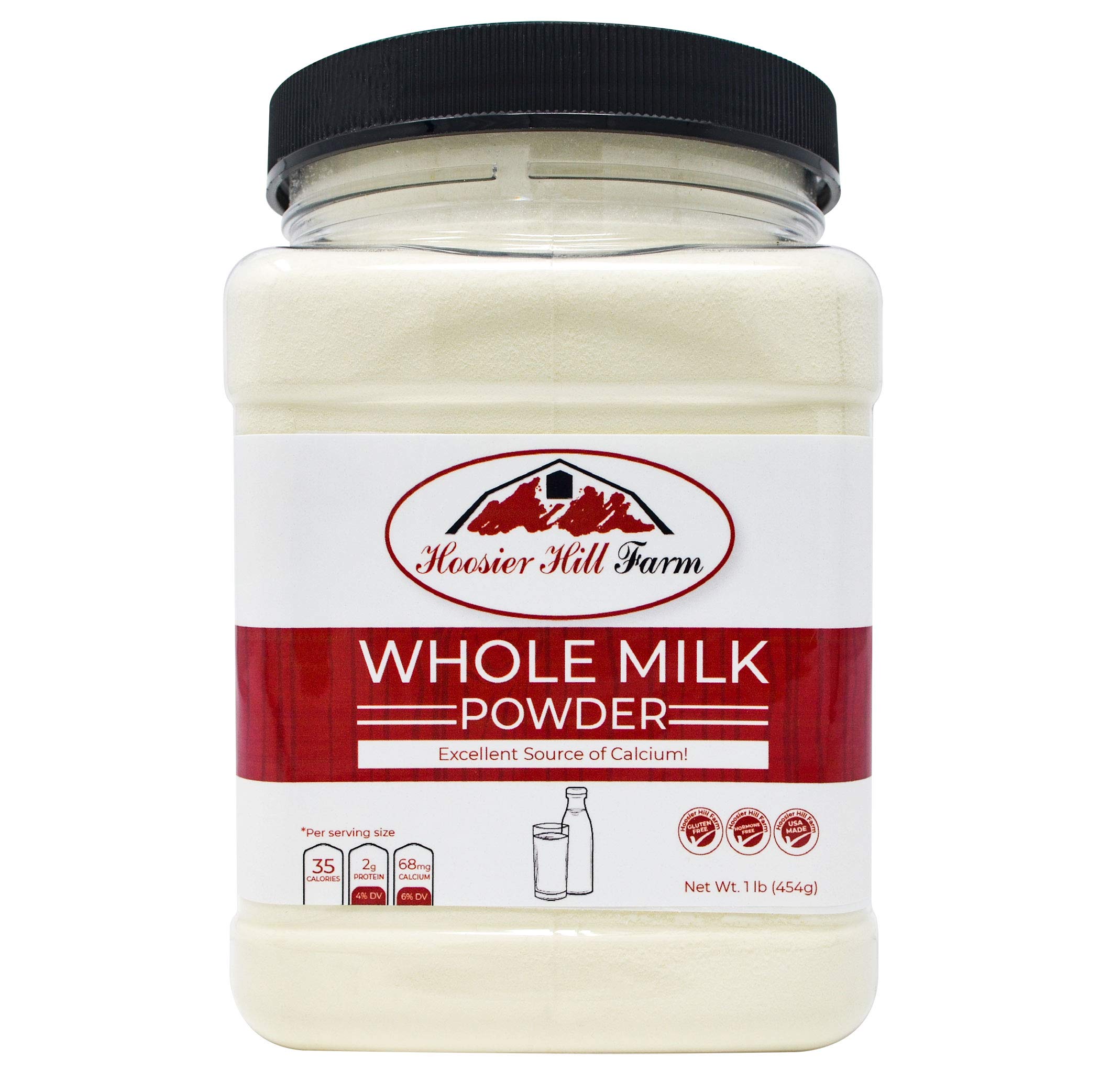 Buy Hoosier Hill Farm All American Dairy Whole Milk Powder 1 lb Organic