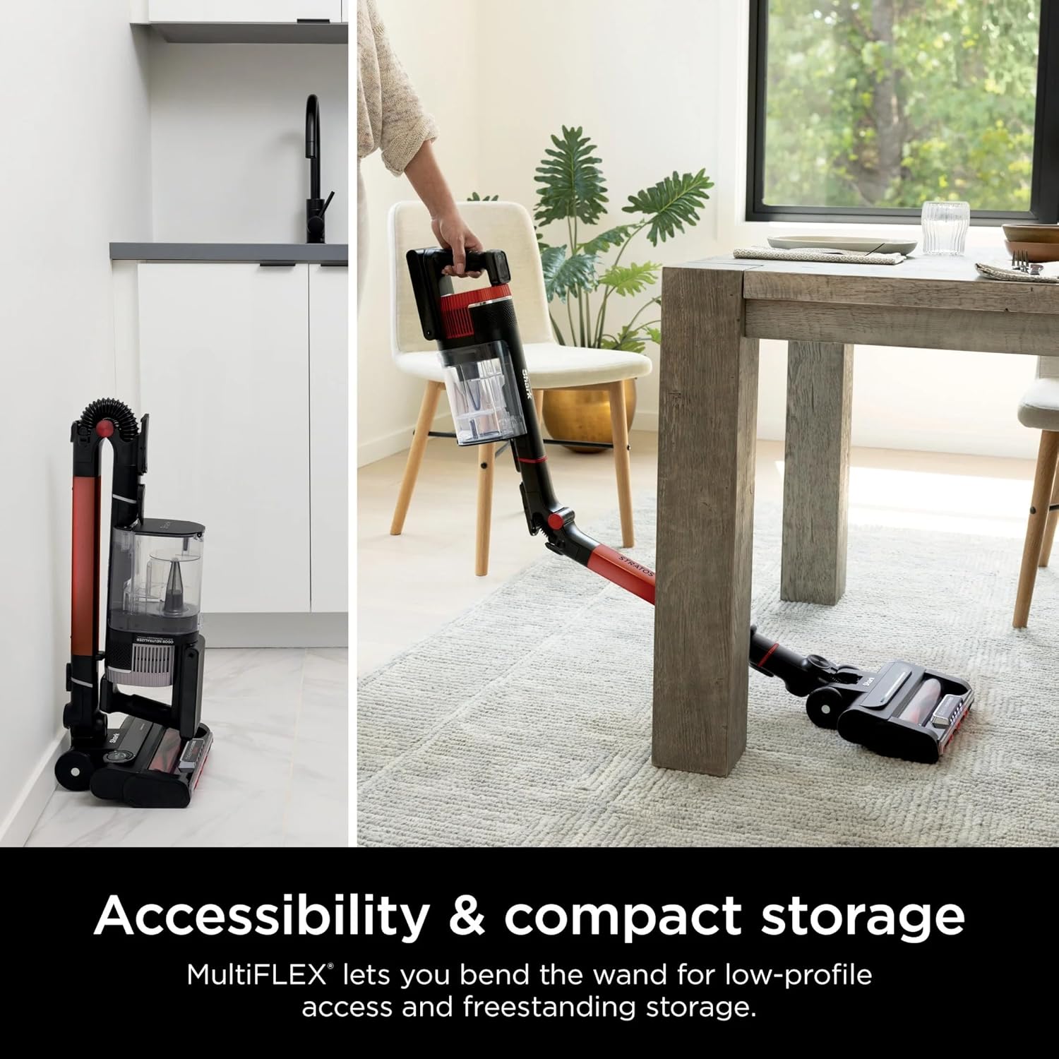 MultiFLEX feature for cleaning and storage
