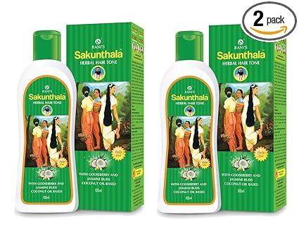 Sakunthala Hair Oil, Jasmine, 100 ml (Pack of 2)