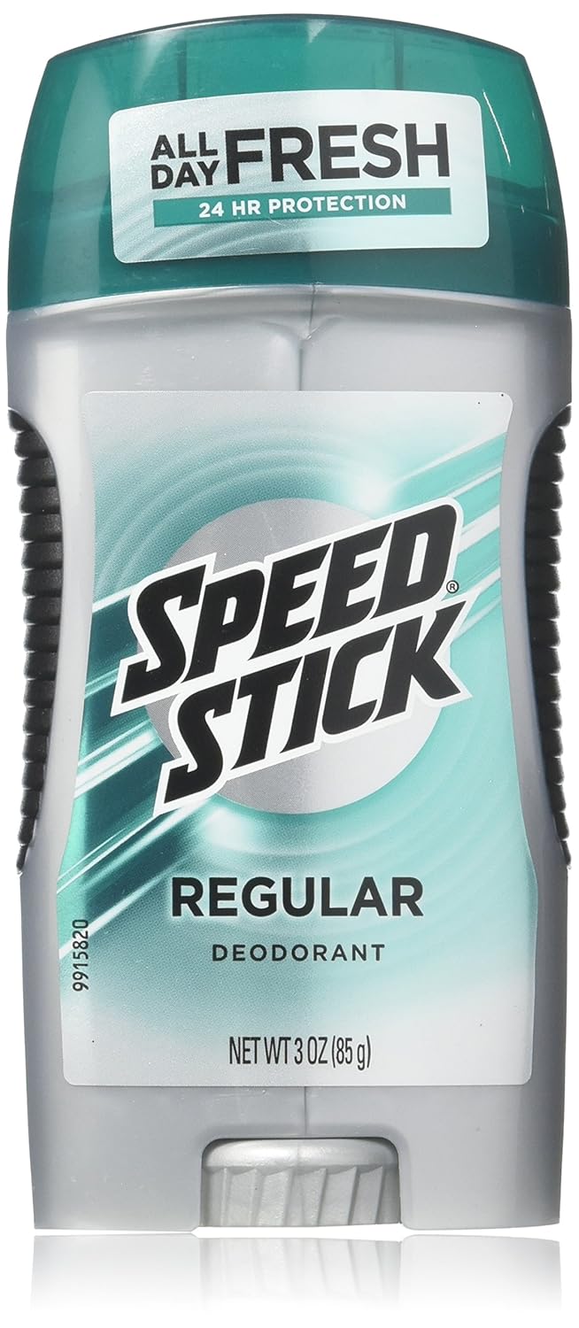 Speed Stick by Mennen Deodorant, Regular 3 oz (Pack of 7)
