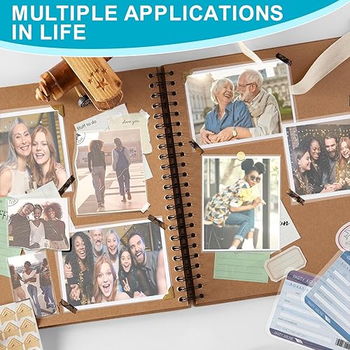 Miniatura 4 de T&W SAME FILM Paquete de 30 hojas de laminación autoadhesivas, 4 mil, capacidad para papel laminado de 8.5 x 11 pulgadas, hojas de laminación de 9 x