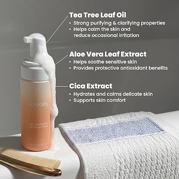 pH Feminine Foam Wash - Unscented, Sensitive Skin Cleanser - 5.24 oz