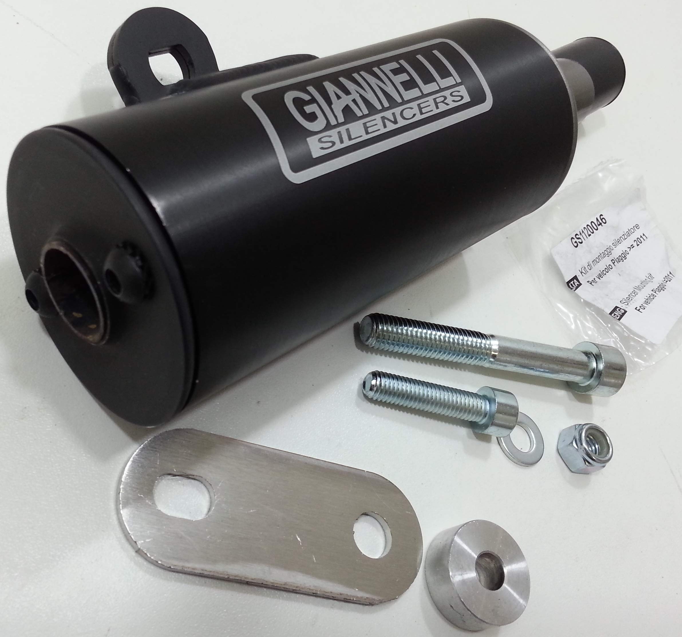 silenziatore GIANNELLI compatibile con VESPA PX 125-150 cc 2 TEMPI dal 2011 in poi - 30512