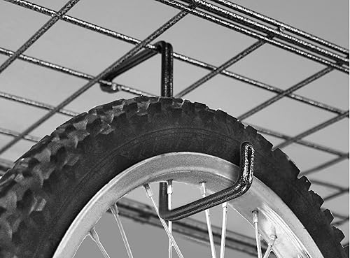 Miniatura 6 de Gancho accesorio para almacenamiento, de la marca HyLoft, para estante de techo HyLoft modelo 540, 4 unidades