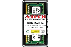 A-Tech 8GB DDR3L PC3L-12800 1600MHz SO-DIMM: Upgrade Your Laptop Performance