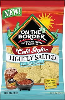 Café Style Lightly Salted Tortilla Chips 11 oz. Bag (Pack of 3)