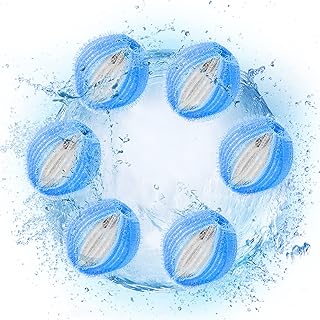 WUYUZI Laundry Lint Remover Washing Balls, 6PCS Hair Catcher Balls Anti-Winding Laundry Lint Remover Washing Balls Reusable Lint Remover Balls for Washing Machine