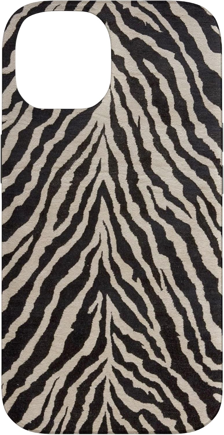 Zebra Print Case for iPhone 15 Pro