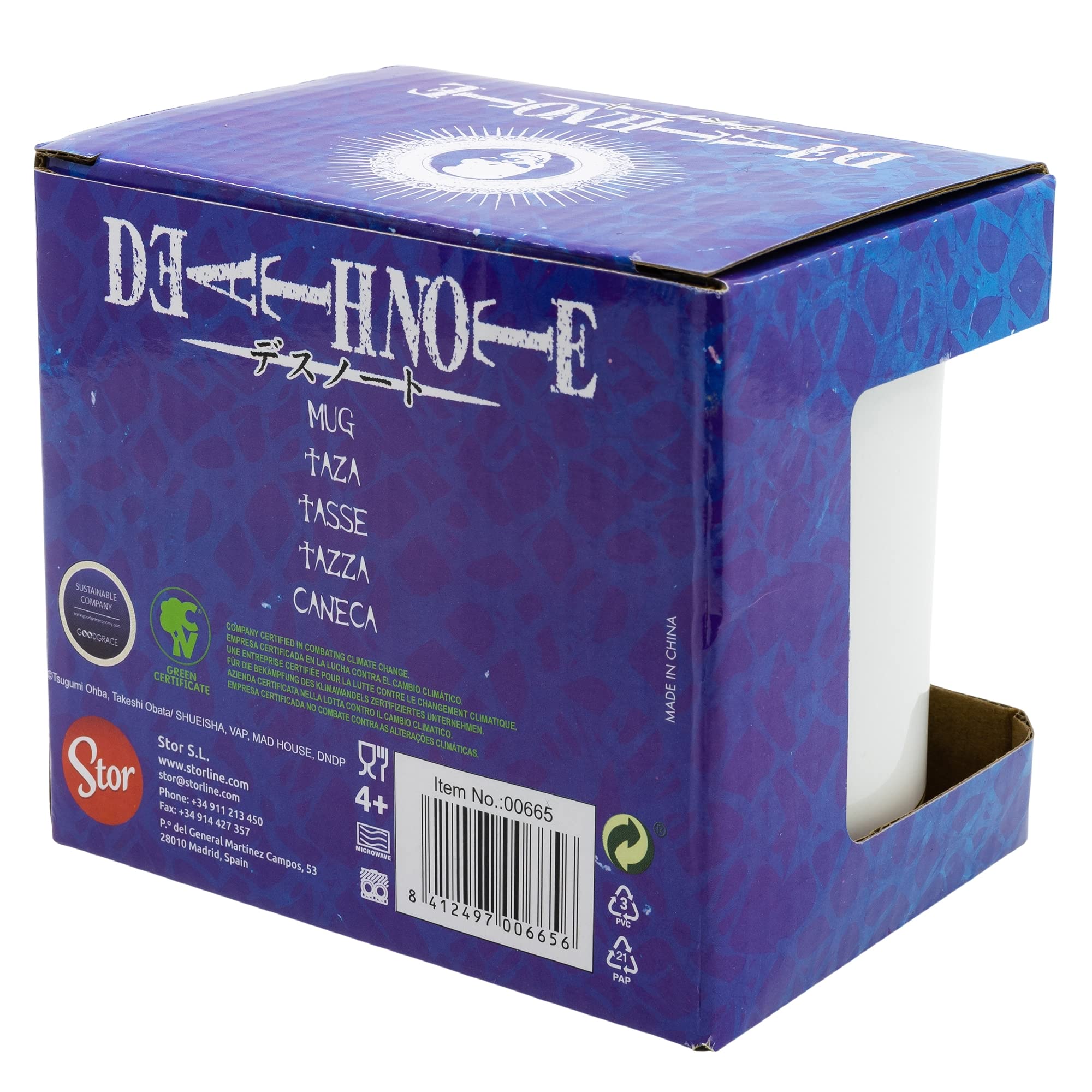 TAZZA CERAMICA 325 ML | IN SCATOLA REGALO DEATH NOTE