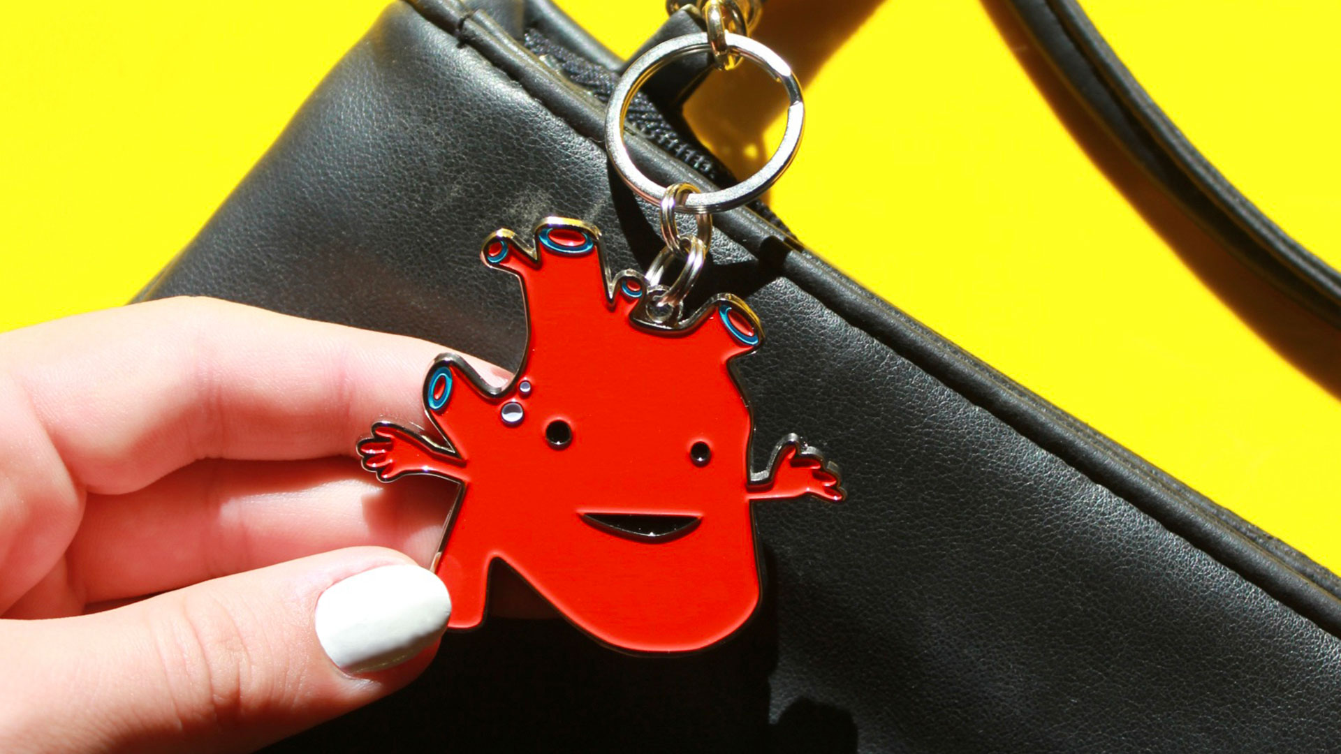 I Heart Guts Heart Keychain – I Got the Beat - Heart Surgery
