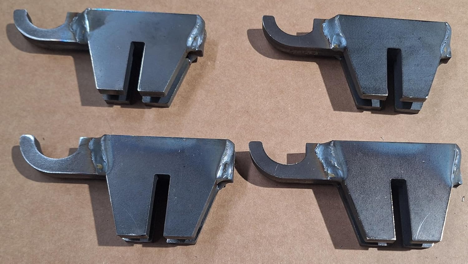 3/8 AR500 T Post Steel Target Hanger Hook (4 Pack)