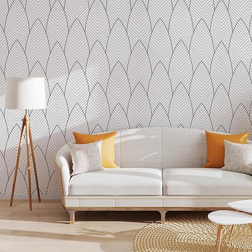 Miniatura 14 de Papel tapiz bohemio dorado, papel de contacto autoadhesivo geométrico, papel de vinilo extraíble, rollo de papel de pared para dormitorio, estante