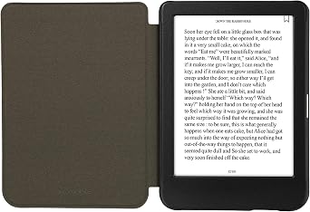 kwmobile Cork Case Compatible with Kobo Clara BW/Colour - Book Style Protective e-Reader Flip Cover Folio Case - Fractions Dark Pink/Red/Blue