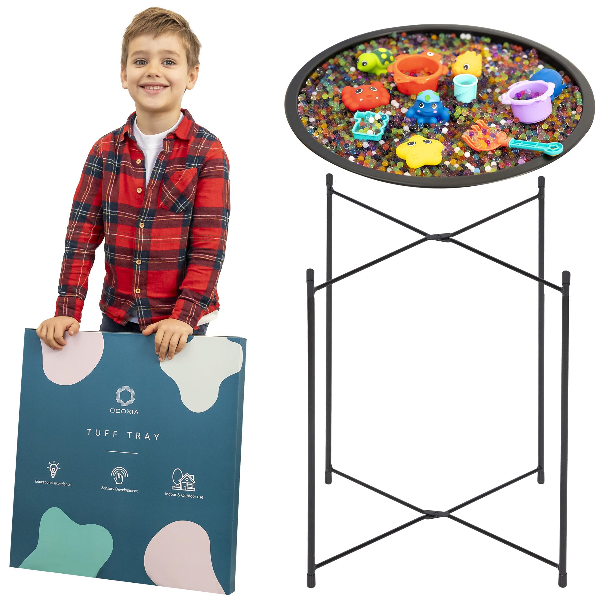 知育玩具 Score Tray Tuff Tray for Kids | Sensory Table for Kids | Educational Game