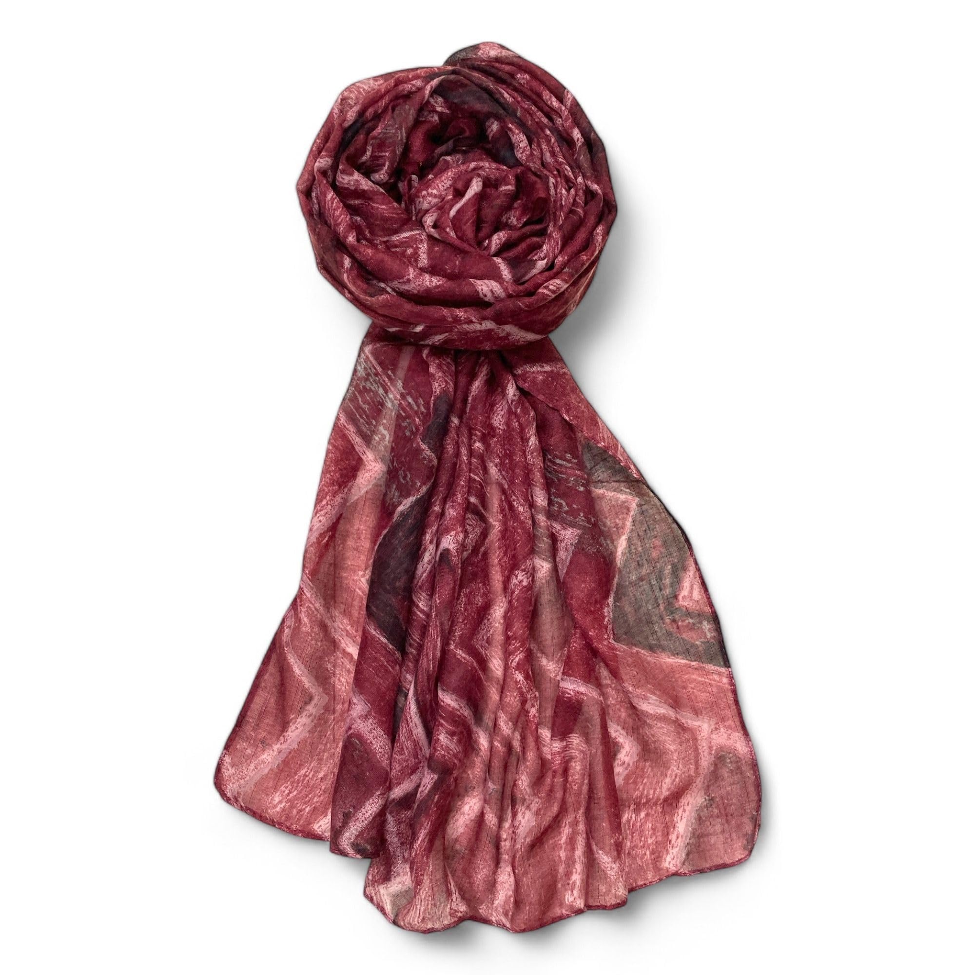 FAHABOScarf Woman Digital Print Mal Mal Cotton Scarves | Hijab Scarf | Headscarf | Neck Scarf | Stoles | Wraps