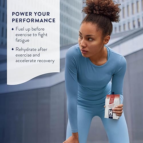 Miniatura 5 de HTWO Plus Agua de hidrógeno molecular con electrolitos, sabor a limonada de fresa, sin azúcar, paquete de 6 paquetes de 16.9 onzas, paquetes de