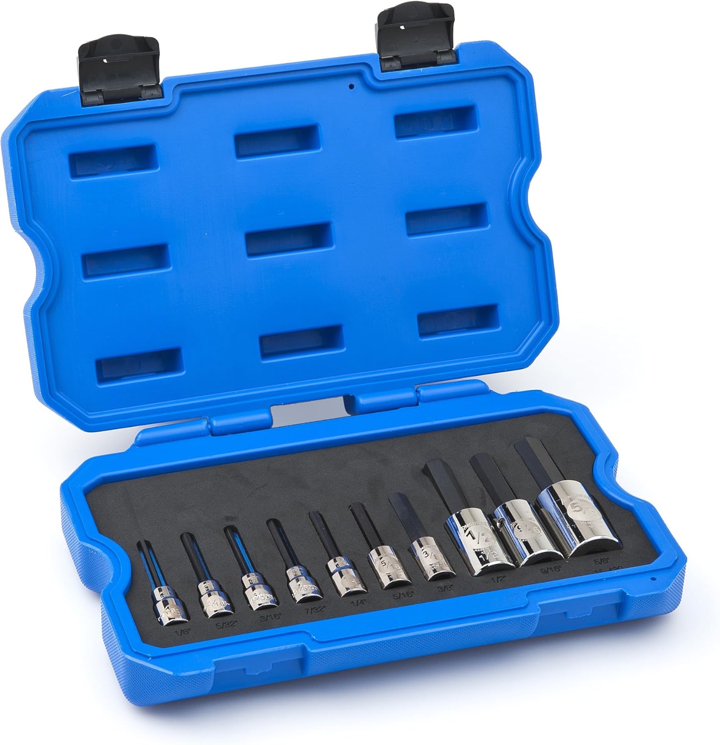 Armstrong 15430 10 Piece 3/8Inch and 1/2Inch Drive Hex Driver Socket