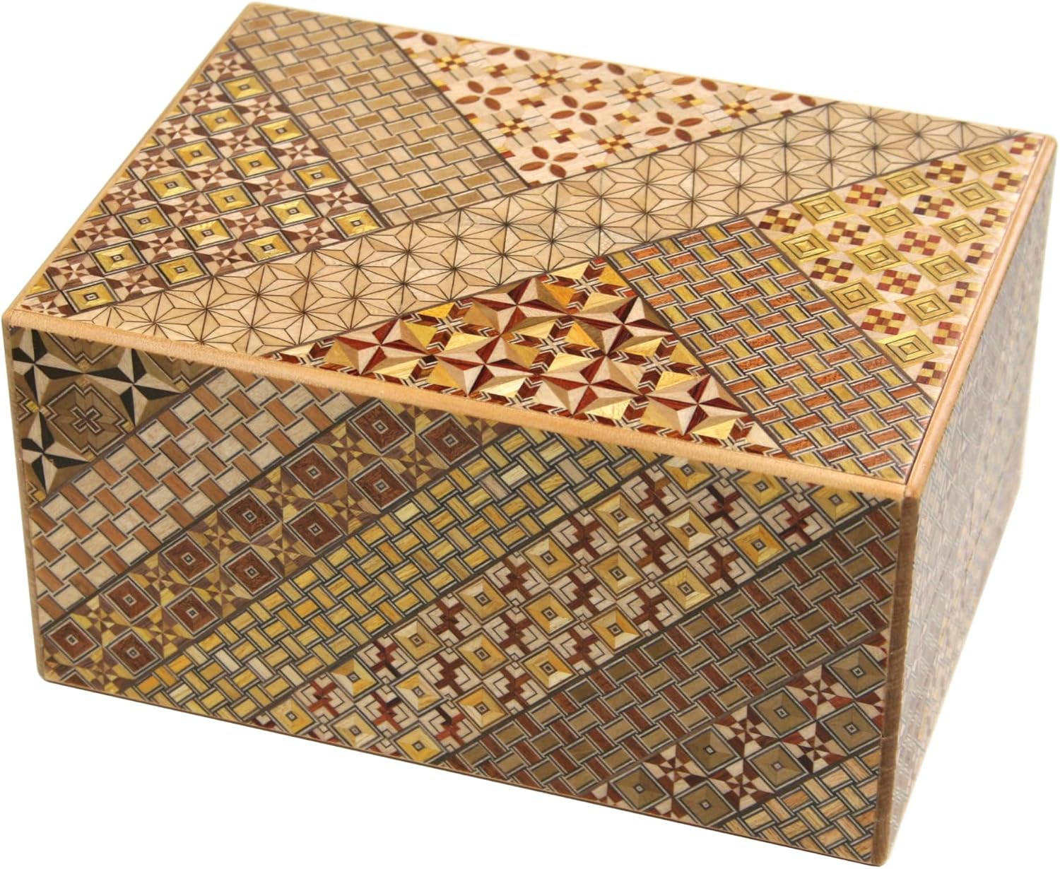 Japanese Puzzle Box 72steps with Secret Compartment Koyosegi