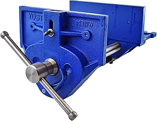 Yost M9WW Rapid Acting Wood Working Vise, 9", Blue