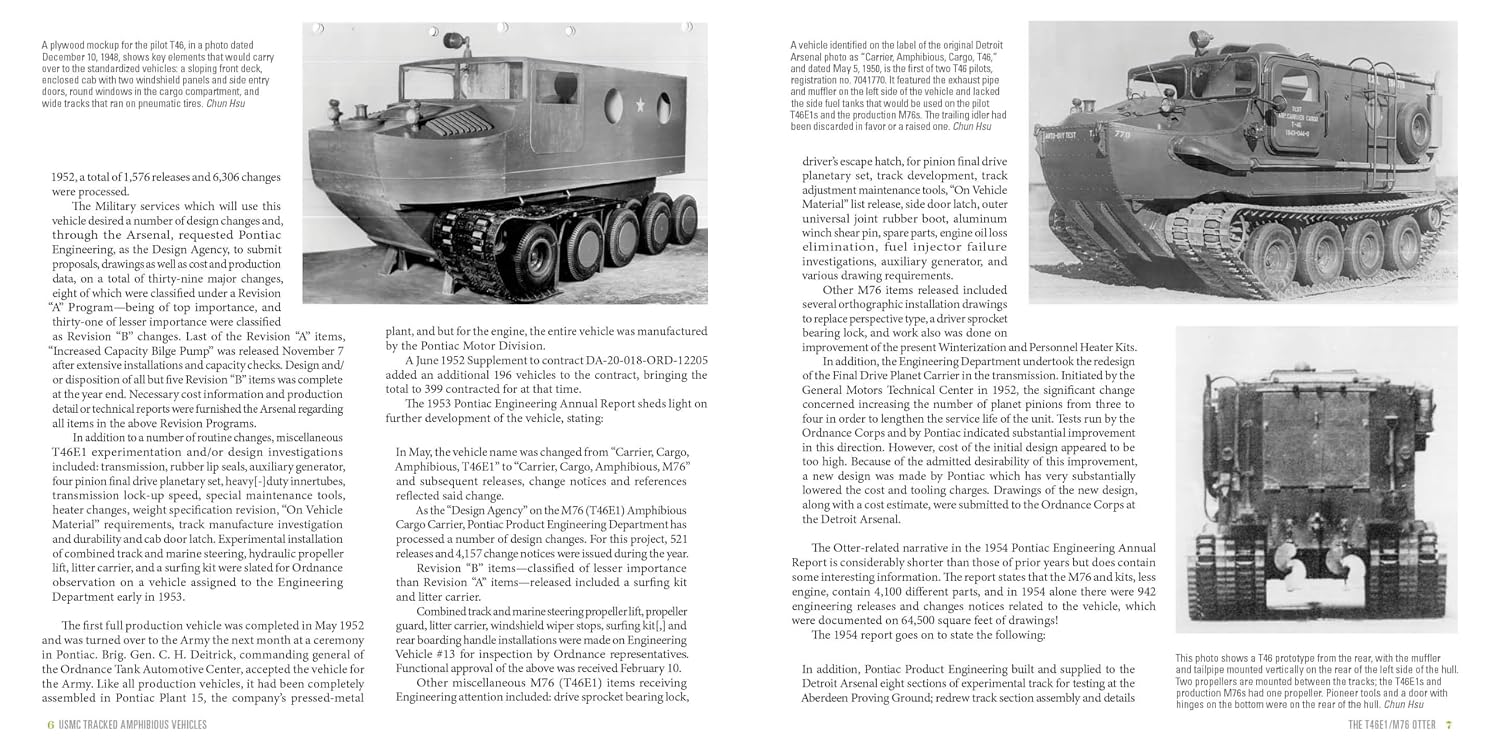 USMC Tracked Amphibious Vehicles: T46E1/M76 Otter, M116 Husky, LVTP5, and LVTP7/AAV7A1 (Legends of Warfare: Ground, 39)